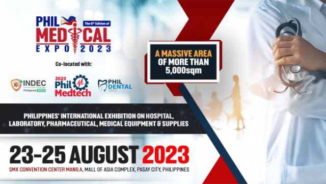 6th PHIL MEDICAL EXPO Aug 23rd-25th,  2023